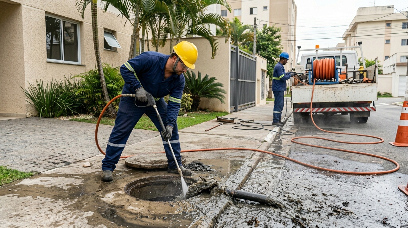 Hidrojateamento Industrial em Manaus‑AM